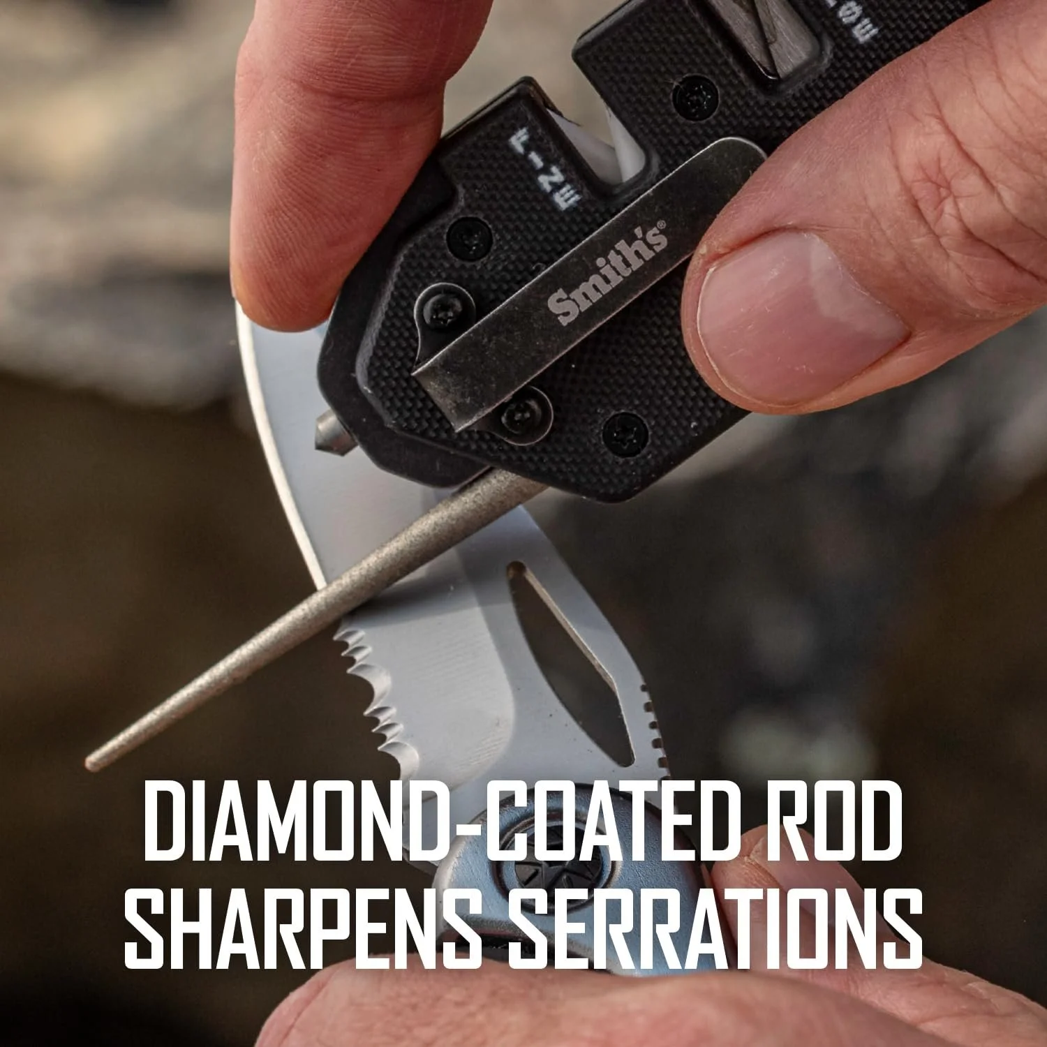 Тактичне точилка для ножів Smith's Pocket Pal PP1 Tactical Sharpener чорне G-10, фото №4 Тактичне точилка для ножів Smith's Pocket Pal PP1 Tactical Sharpener чорне G-10, фото №4