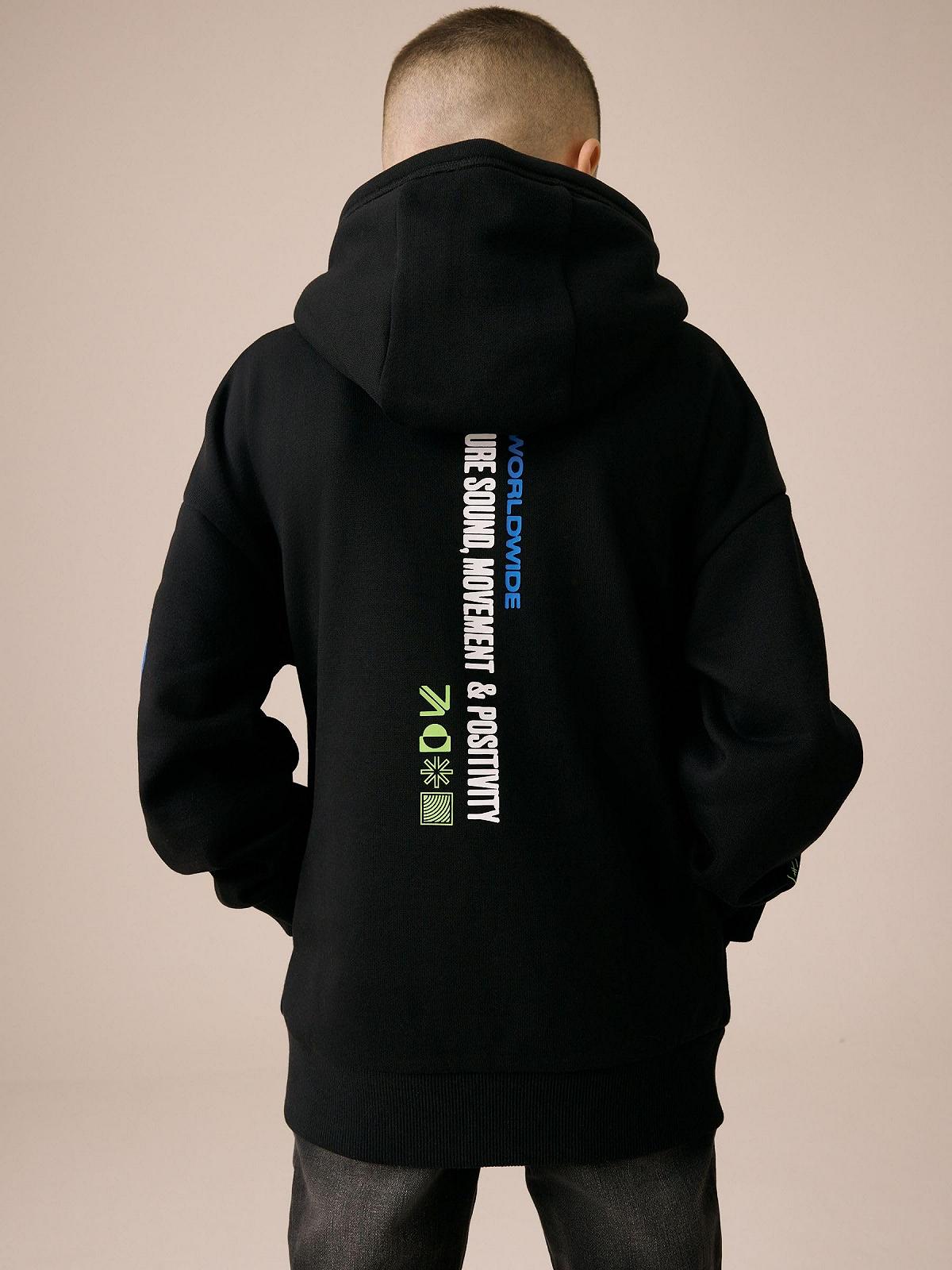 Толстовка з капюшоном Next для старших хлопчиків з графічним принтом, фото №6