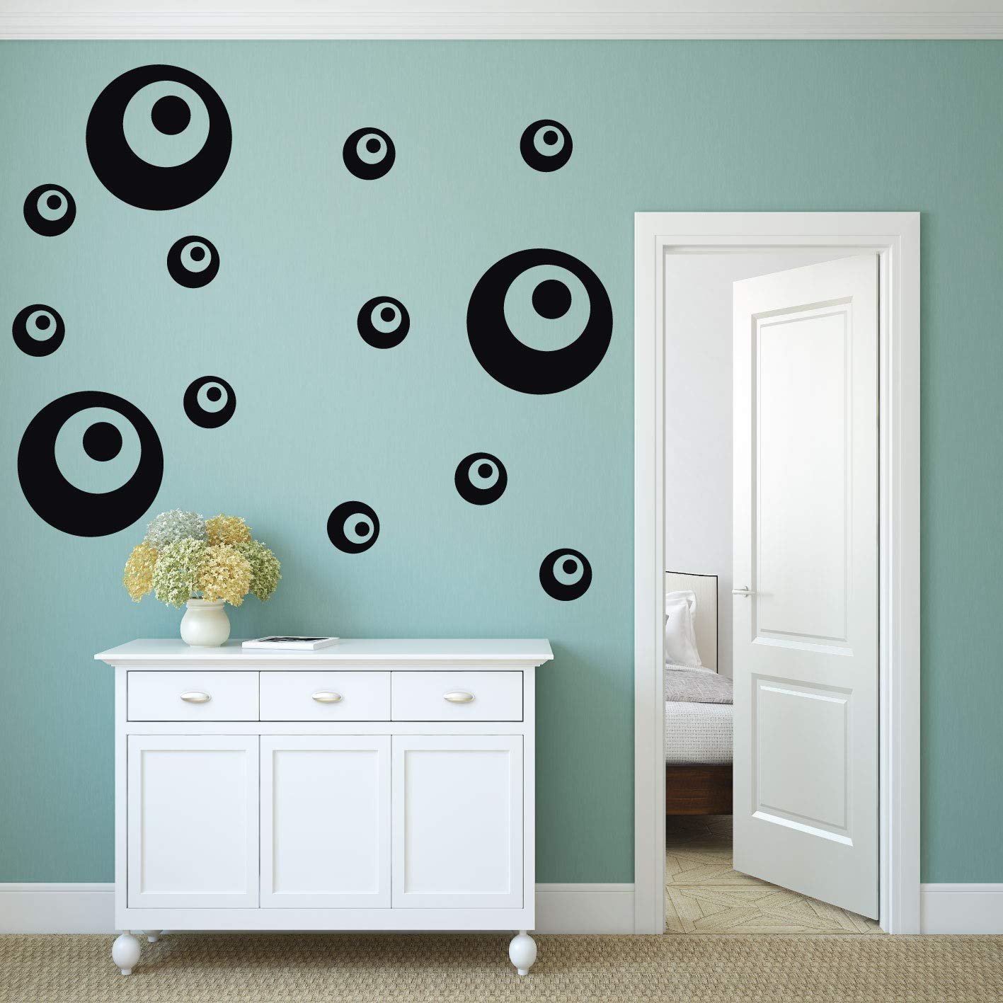 Наклейки для стін kleb-Drauf 13 Retro Dots Помаранчевий глянець, фото №2 Наклейки для стін kleb-Drauf 13 Retro Dots Помаранчевий глянець, фото №2