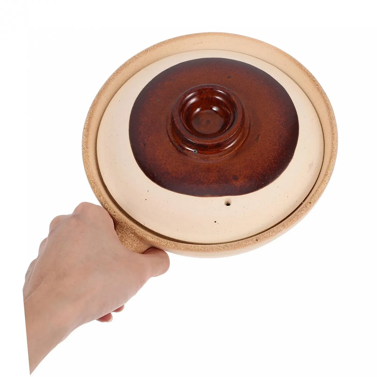 Горщик Gatuida керамічний теракотовий без кришки для духовки та плити, фото №9