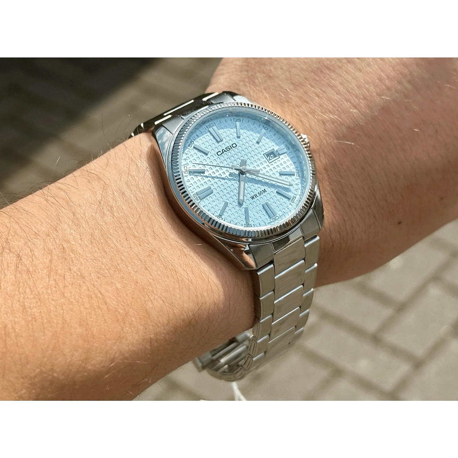 Годинник Casio MTP-1302PE-2AVEF, срібний, Modern, фото №5 Годинник Casio MTP-1302PE-2AVEF, срібний, Modern, фото №5