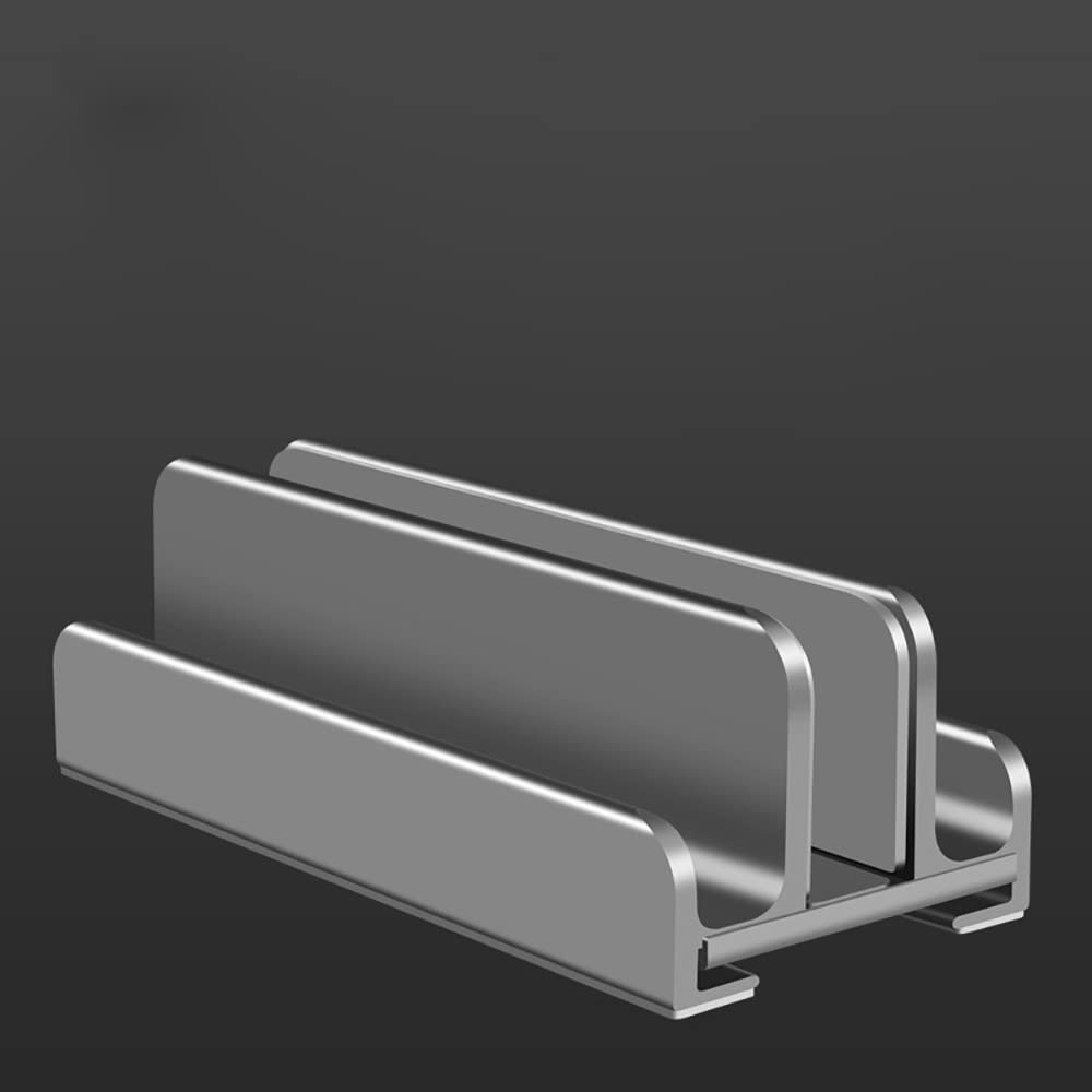 Вертикальна підставка Тримач для ноутбука Регульована 3 слоти для зберігання ноутбуків для всіх моделей ноутбуків (до 17,3 дюймів), фото №3