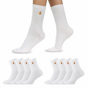 Носки NUR DIE Женские повседневные, 8 пар, Good Vibes Motif Statement Tennis - Фото 1