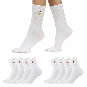 Носки NUR DIE Женские повседневные, 8 пар, Good Vibes Motif Statement Tennis - Фото 1