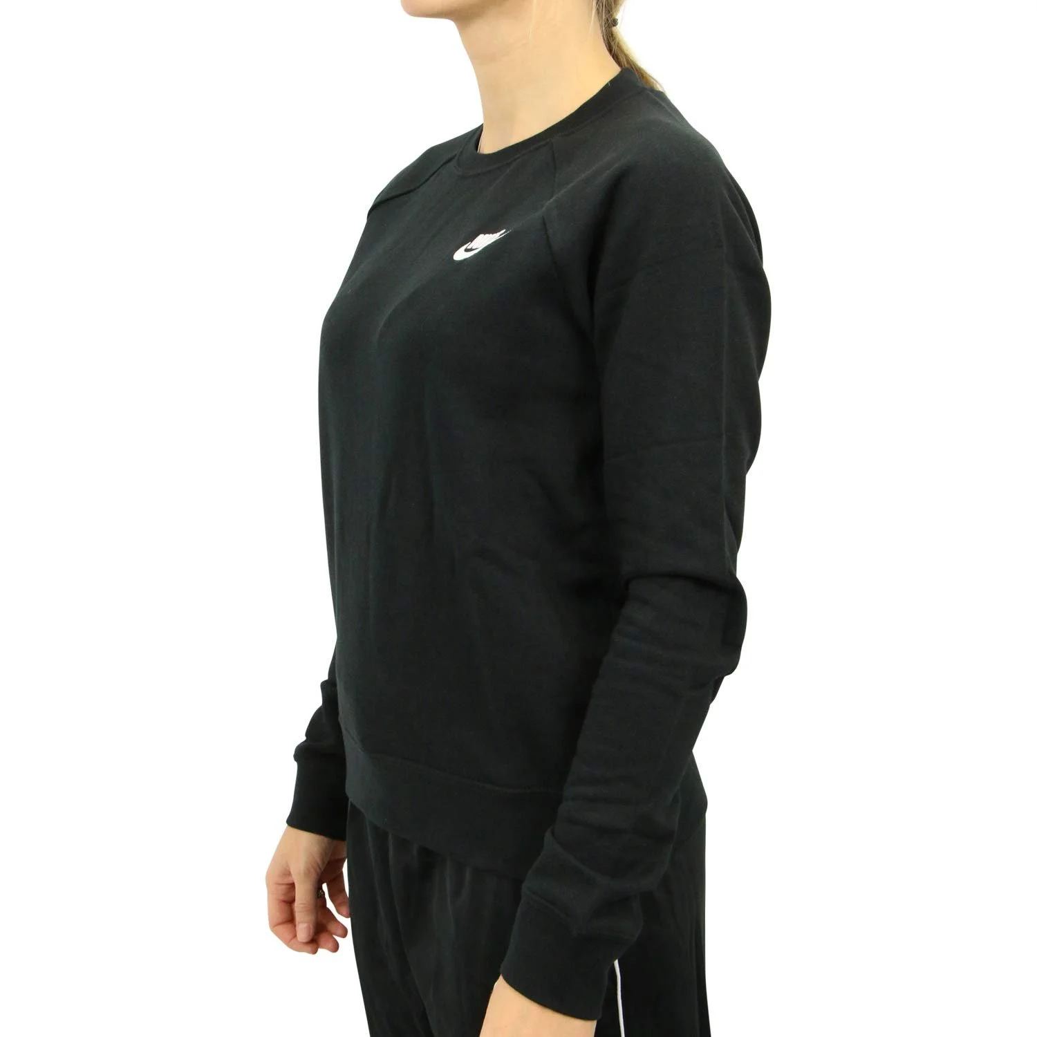 Толстовка з довгими рукавами Nike NSW Essntl Crew FLC Hbr Жіноча, фото №2