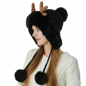 Шарф-труба kosopse Дитяча Шапка з оленячими рогами synthetic.ua - Фото 1