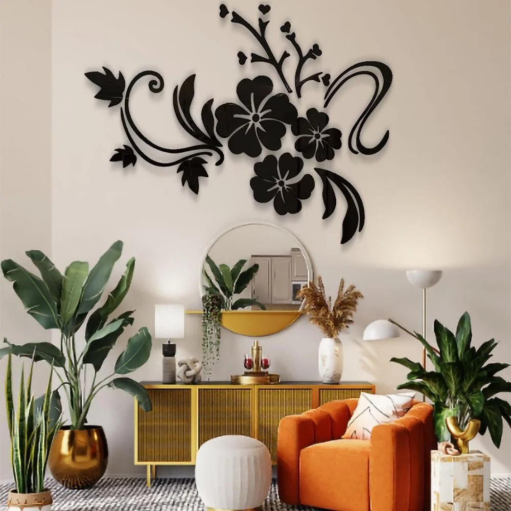 3D Наклейка на стіну Дзеркальна Акрилова 78 x 60 см, фото №4 3D Наклейка на стіну Дзеркальна Акрилова 78 x 60 см, фото №4