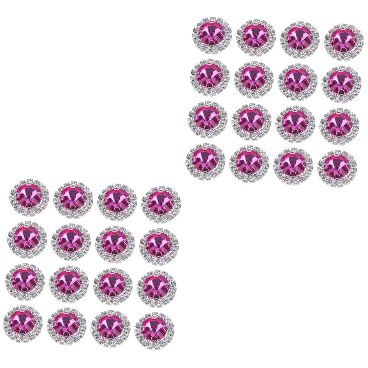 Акриловые Плоские Стразы Operitacx, 40 шт., для Свадьбы, Вашей Тейпы, Разноцветные, фото №1