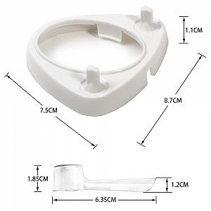 Тримач для електричної зубної щітки Oral-B 4 ковпачки для насадок synthetic.ua - Фото 1