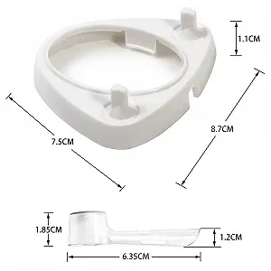 Тримач для електричної зубної щітки Oral-B 4 ковпачки для насадок synthetic.ua - Фото 1