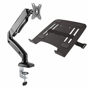 Столик для ноутбука Drall LT12-IP3B с адаптерной пластиной synthetic.ua - Фото 1