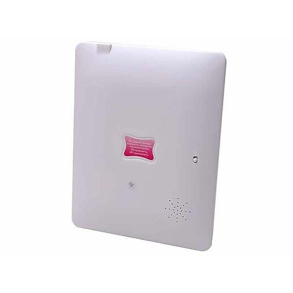 Детский обучающий планшет 7321 на двух языках работает от сети 32 функции розовый, фото №3