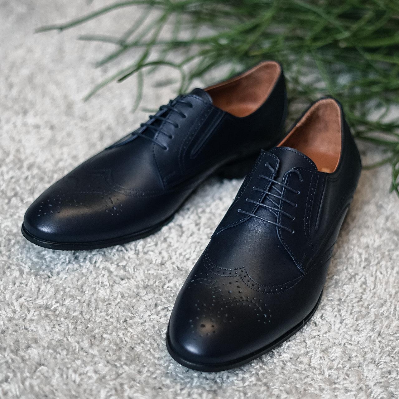 Мегаудобні блакитні броги ІКОС, фото №2 Мегаудобні блакитні броги ІКОС, фото №2