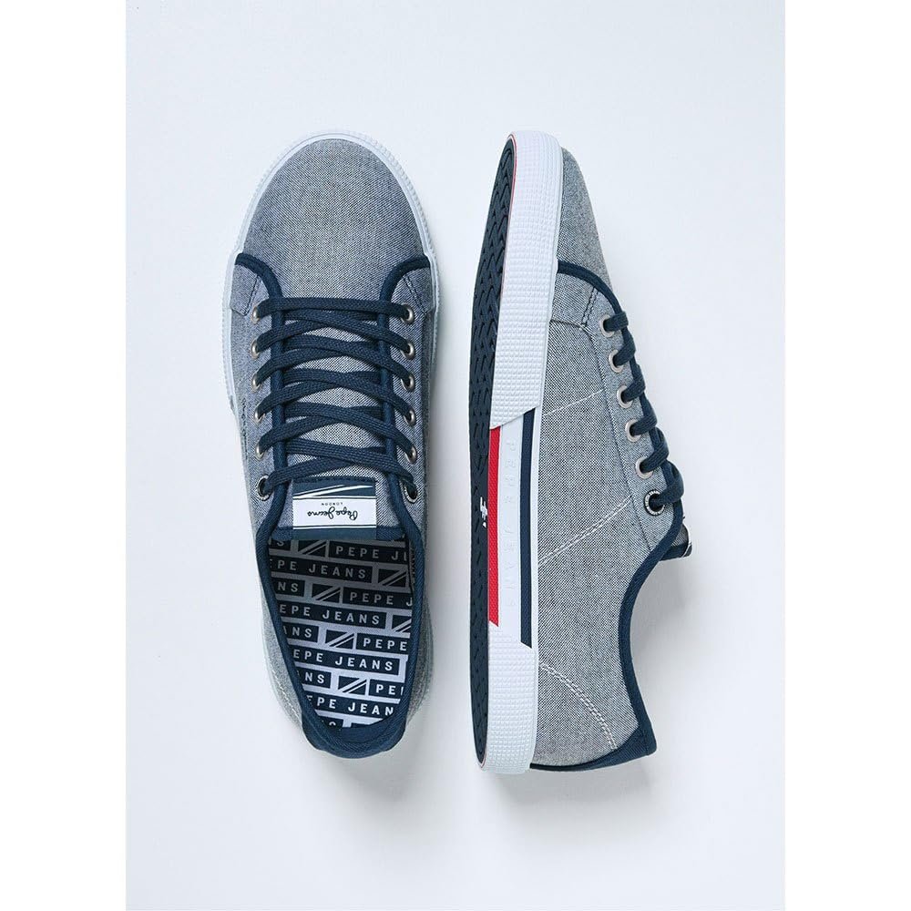 Кроссовки Pepe Jeans Brady Men Chambray, 564 Chambray, фото №4