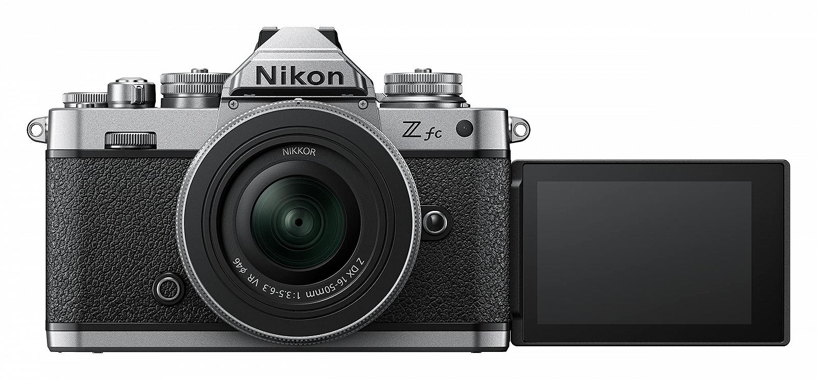 Фотоаппарат Nikon Z fc Kit Z DX 16-50 mm 1:3.5-6.3 VR Silver Edition (20.9 Мп, OLED видоискатель с 2.36 миллионами пикселей, 11 кадров в секунду, гибридный AF с помощником фокусировки, ISO 100-51.200, 4K UHD видео), фото №4