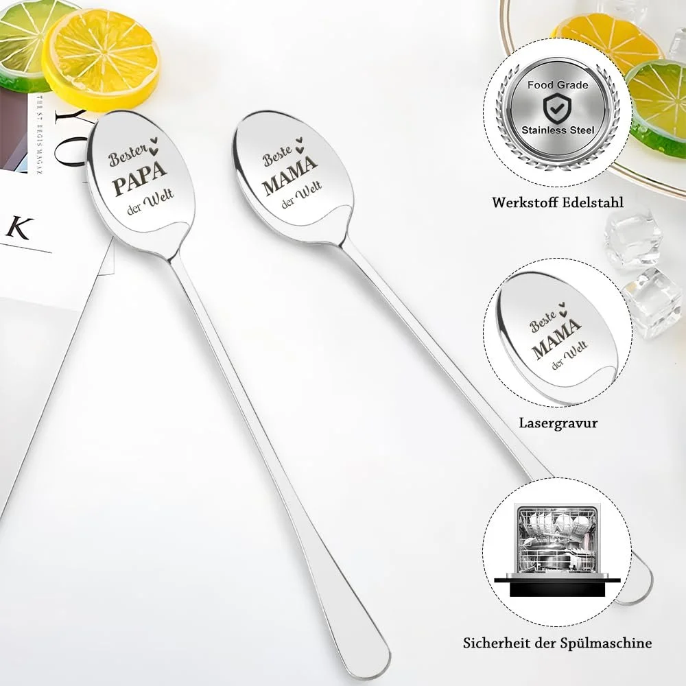 Ложка з гравіюванням для батьків, ідея подарунка, фото №6