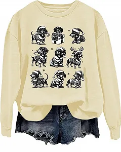 Рождественский свитшот Dachshund Christmas Dachshund Lover Dachshund Shirt - Фото 1