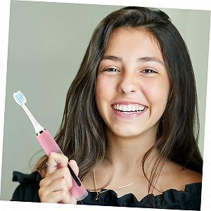 Електрична зубна щітка WRITWAA ABS Рожева synthetic.ua - Фото 1