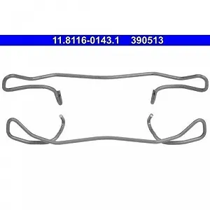 Пружина тормозного суппорта ATE 11.8116-0143.1 для FORD SAAB SEAT SKODA VAG задняя ось synthetic.ua - Фото 1