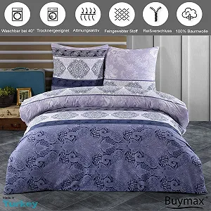 Постельное белье Buymax, 135 x 200 см, 2 предмета, хлопок, Renforcé synthetic.ua - Фото 1