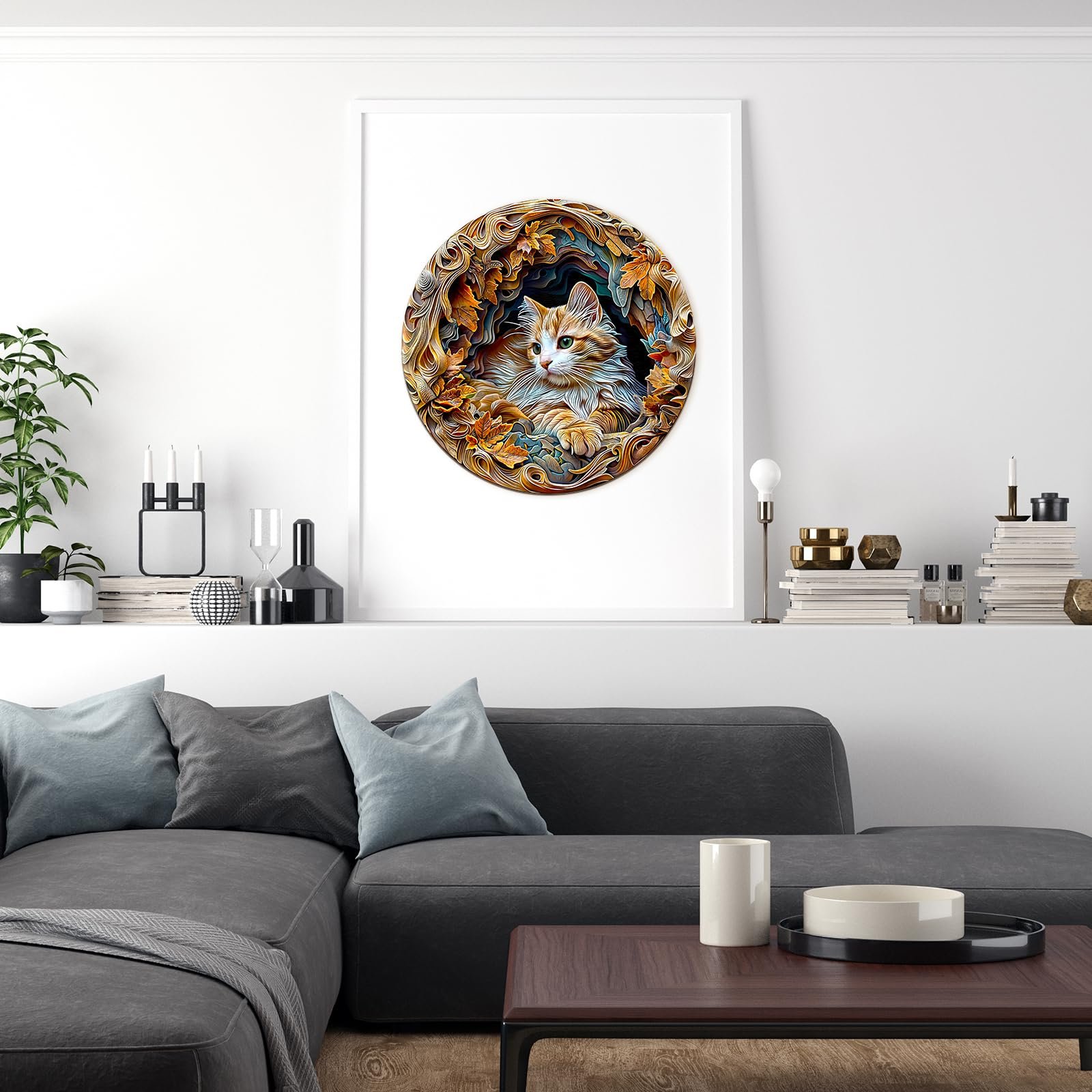 Пазл деревянный 3D Cat 300 элементов, фото №4 Пазл деревянный 3D Cat 300 элементов, фото №4