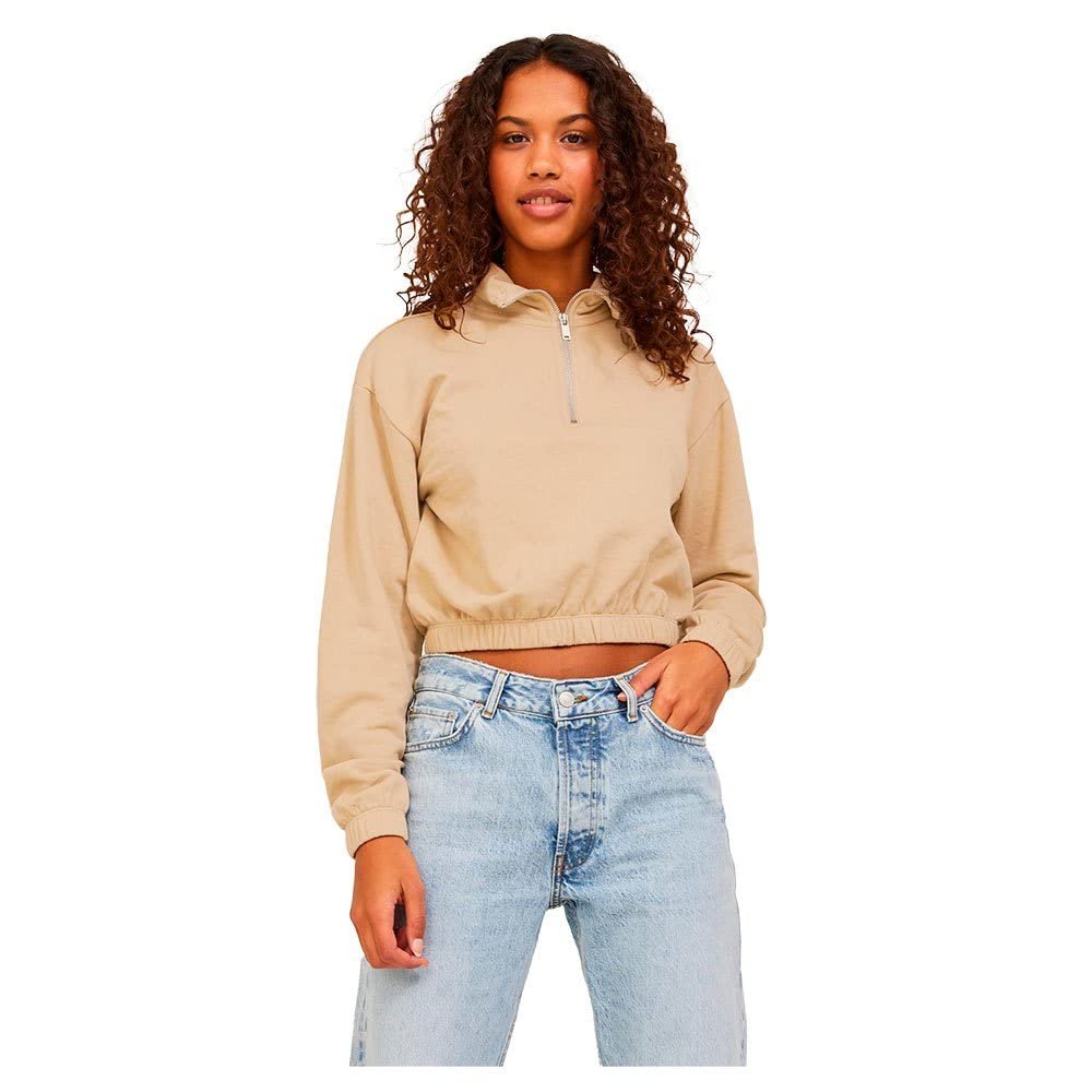 Женская Толстовка JJXX Jxalfa Reg Every Short Half Zip, фото №1 Женская Толстовка JJXX Jxalfa Reg Every Short Half Zip, фото №1