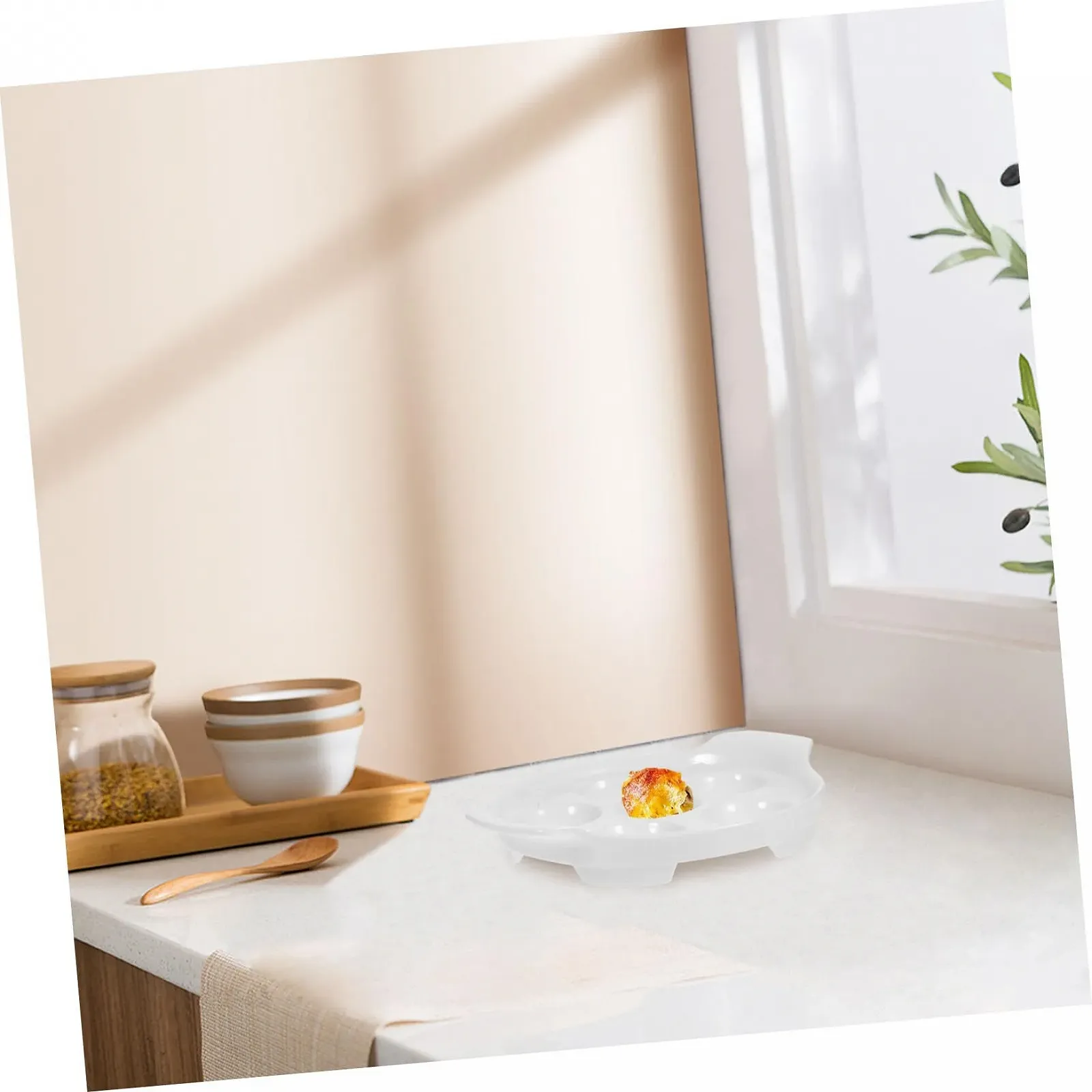 Форма для равликів Garneck 4 шт. керамічна з подвійною ручкою термостійка порцелянова для закусок, фото №7