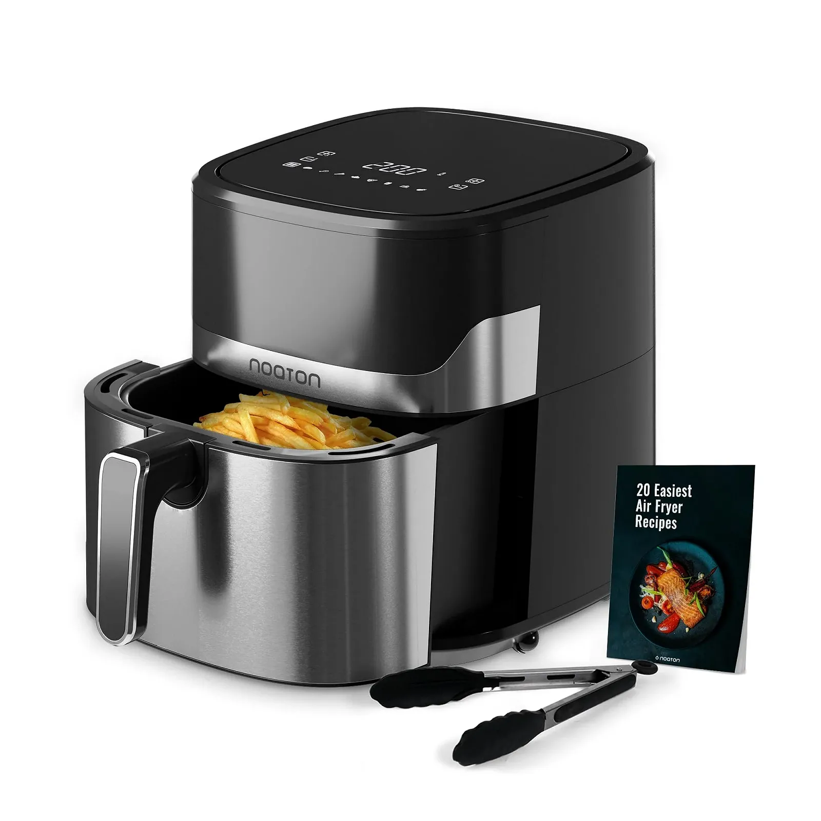Мультипечь Noaton A62 Pro Plus 6.2 л 1600 Вт 8 программ Сенсорный экран Черная, фото №1 Мультипечь Noaton A62 Pro Plus 6.2 л 1600 Вт 8 программ Сенсорный экран Черная, фото №1