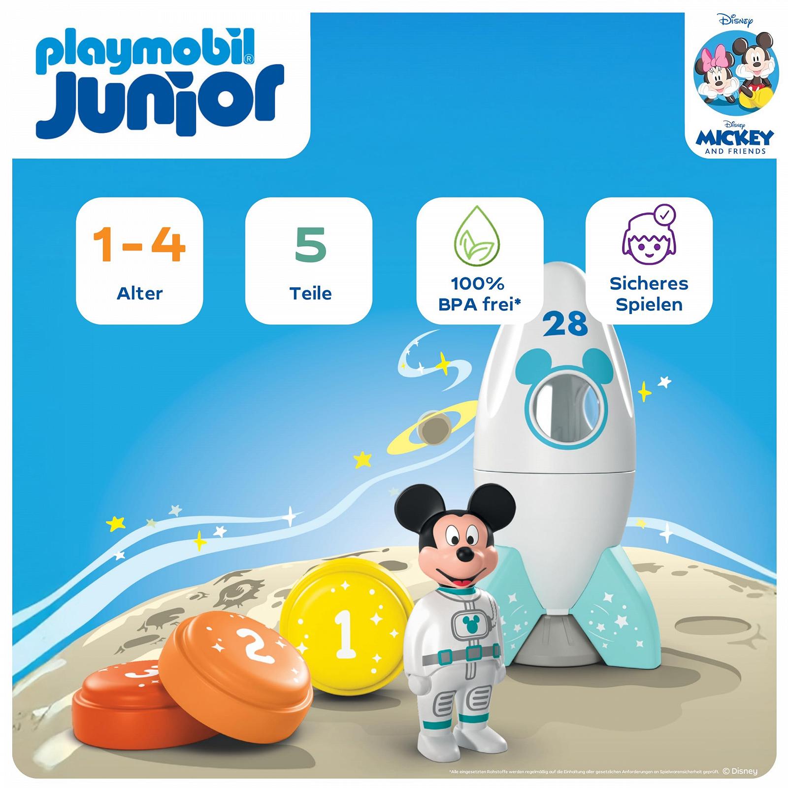 Фигурка PLAYMOBIL Junior & Disney Микки Маус Ракета и космические приключения, фото №2