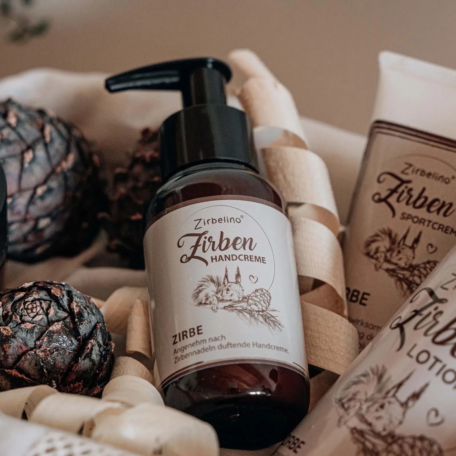 Крем для рук ZirbenHand Увлажняющий с дозатором 100 мл, фото №4