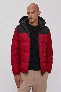 Куртка Jack&Jones PUFFER HOOD 12189972 Красный S - Фото 1