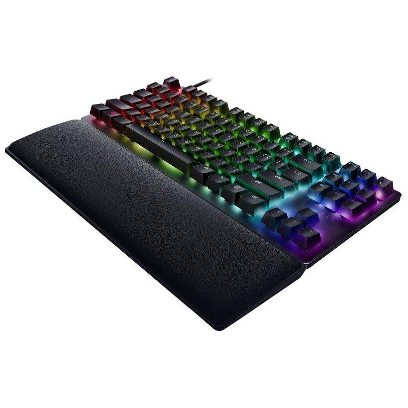 Клавіатура Razer Huntsman V2 TKL Purple Switch Black USB (RZ03-03941400-R3R1), фото №2