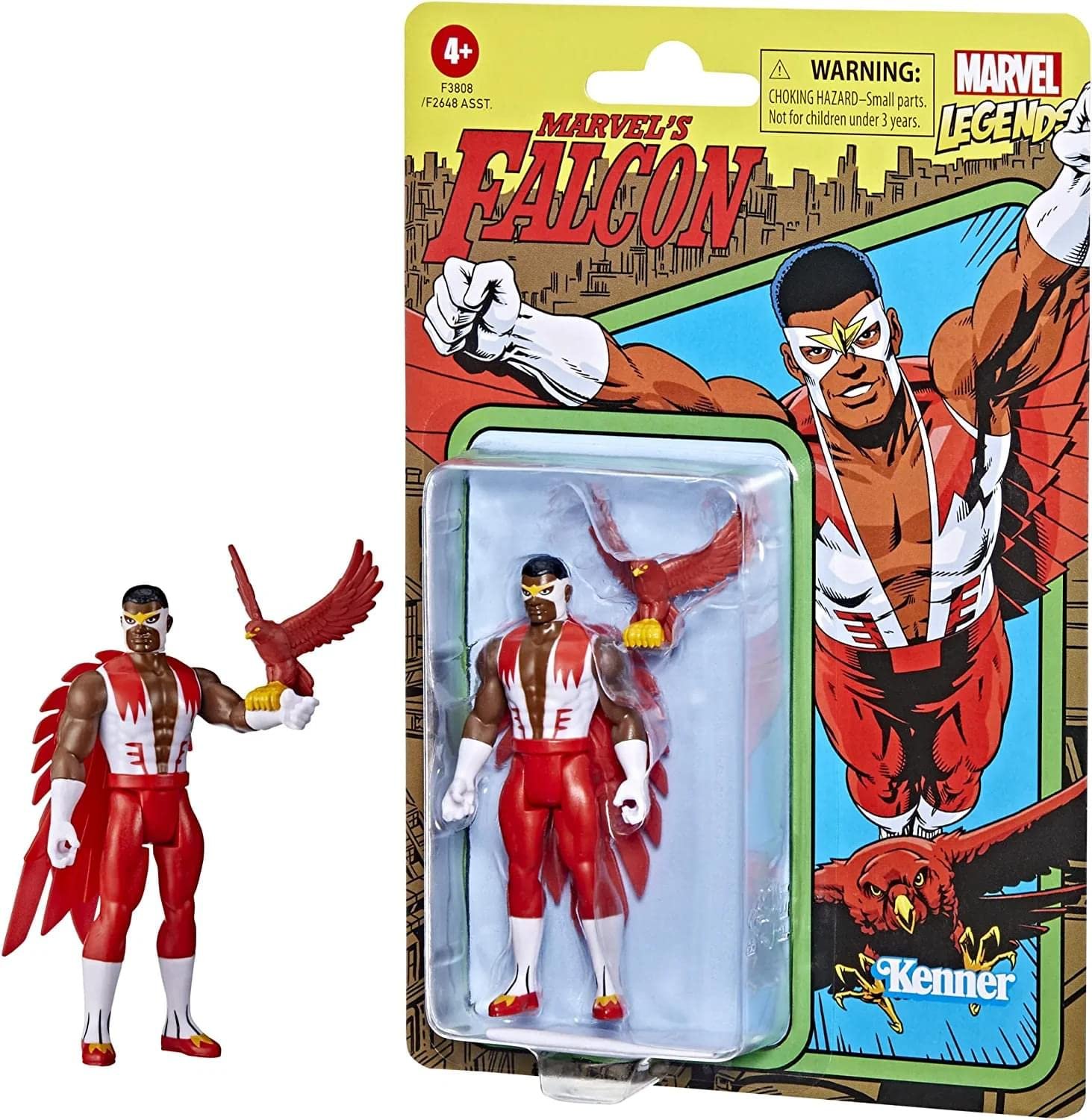 Фігурка Сокіл Marvel Hasbro Legends Series Retro 375 Collection, 9,5 см, фото №4