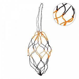 Сумка-сетка для мячей 40 см черно-оранжевая [tsi237885-TSI] - Фото 1