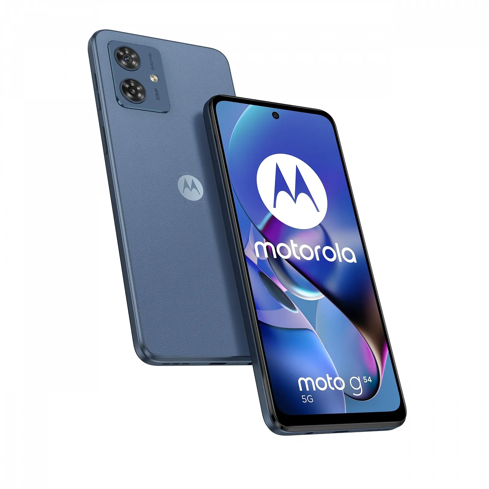 Смартфон Motorola Moto G54 24 GB (12 GB + 12 GB RAM Boost) / 256 GB Full HD+ Surround Screen Dolby Atmos 50 Мп OIS 5G 5000 мАч (Зарядное устройство в комплекте) Indigo Blue, фото №2 Смартфон Motorola Moto G54 24 GB (12 GB + 12 GB RAM Boost) / 256 GB Full HD+ Surround Screen Dolby Atmos 50 Мп OIS 5G 5000 мАч (Зарядное устройство в комплекте) Indigo Blue, фото №2