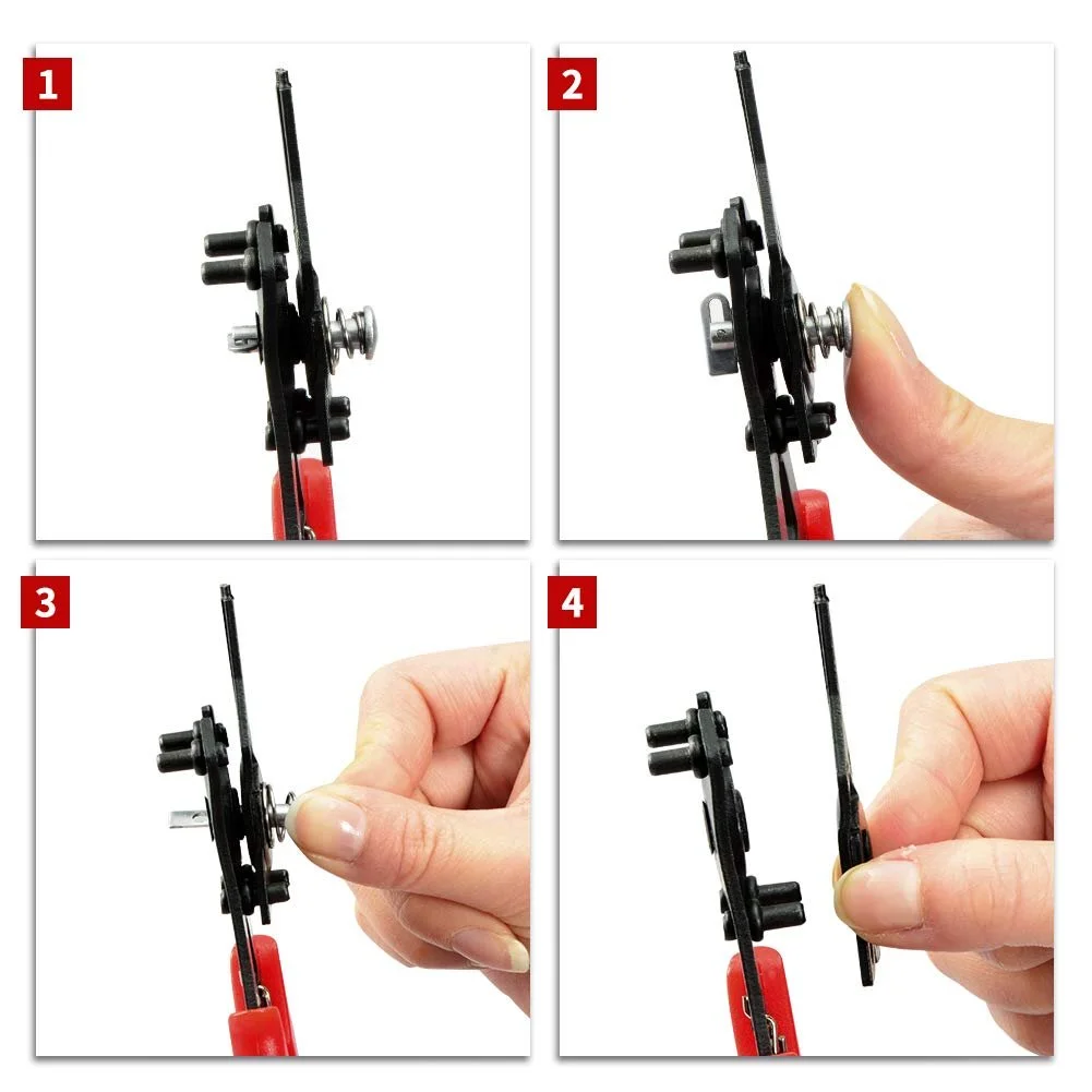 Набор плоскогубцев для стопорных колец Snap Ring, 4 в 1, внутренние/наружные, 45 градусов и 90 градусов, изогнутые губки и прямые держатели губок, плоскогубцы для колец C, инструмент для обслуживания стопорных колец, фото №4 Набор плоскогубцев для стопорных колец Snap Ring, 4 в 1, внутренние/наружные, 45 градусов и 90 градусов, изогнутые губки и прямые держатели губок, плоскогубцы для колец C, инструмент для обслуживания стопорных колец, фото №4