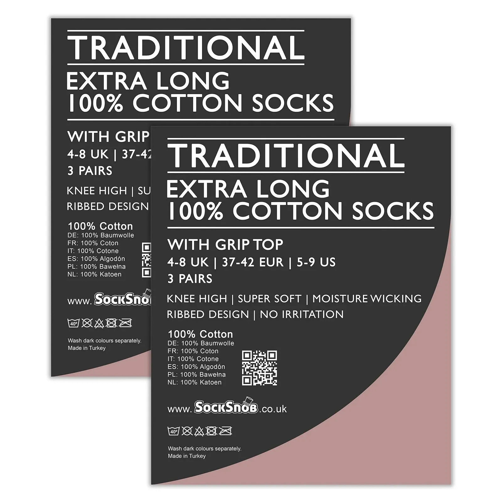 Шкарпетки Sock Snob 6 пар 100% бавовна, фото №2