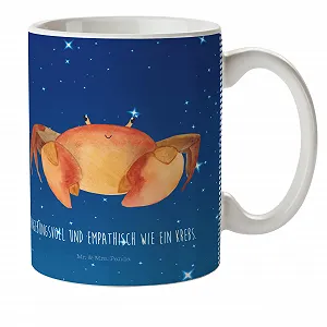 Кружка Mr. & Mrs. Panda Знак Зодіаку Рак - Фото 1