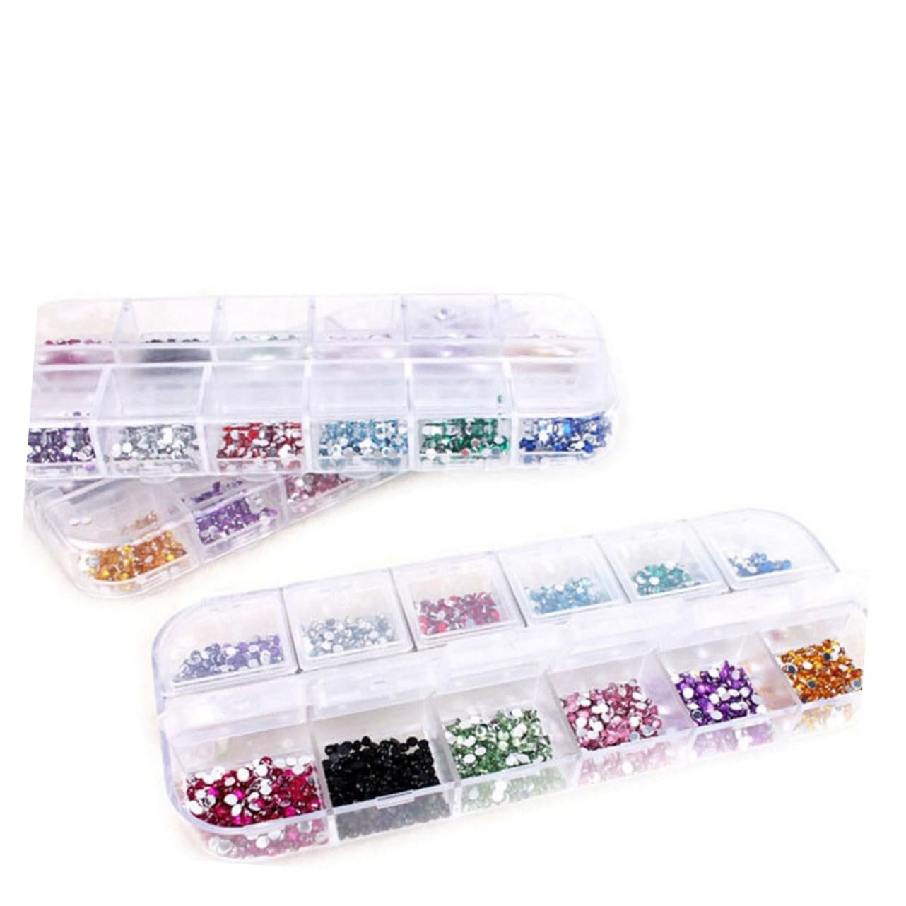 Стрази для нігтів minkissy 1 Коробка . Кристал Стрази Підвіска, фото №6