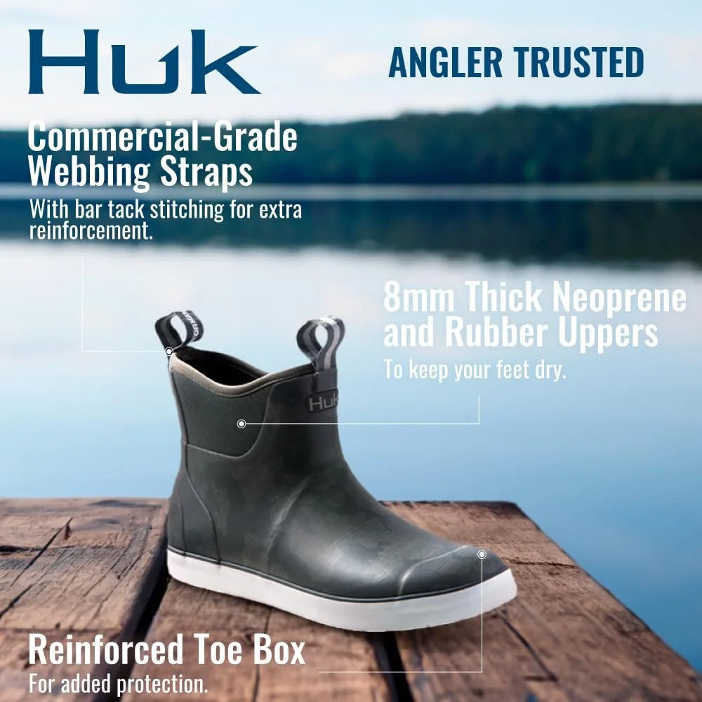 Чоловічі Чоботи HUK Rogue Wave для риболовлі та палуби, Дощові, фото №3