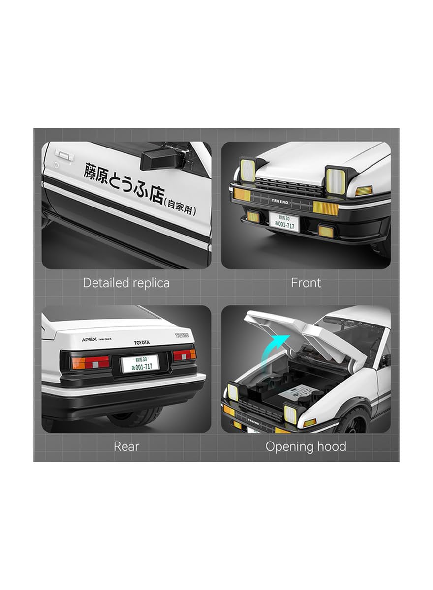 CaDA AE86-trueno C55018W, фото №4