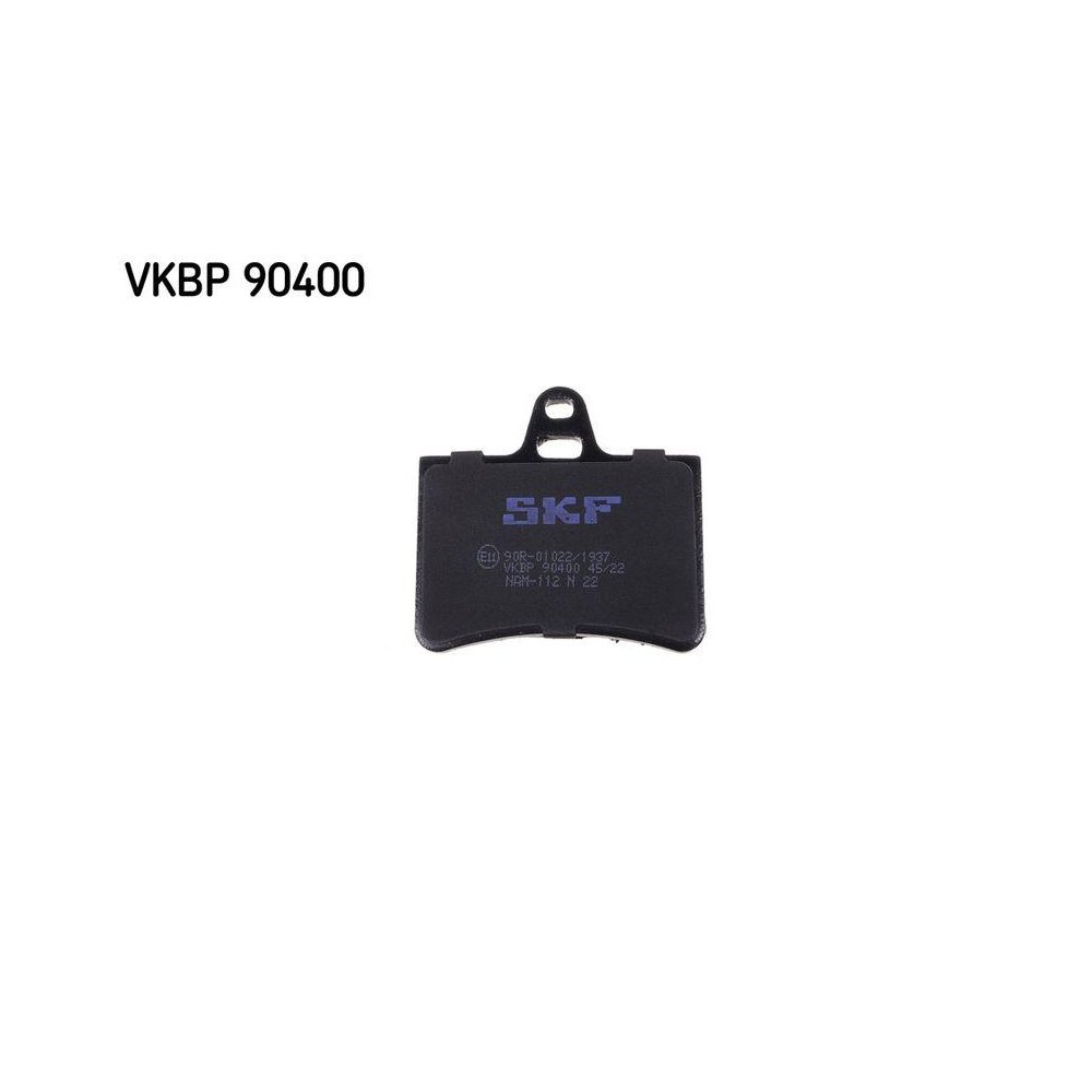 Комплект дискових гальмівних колодок SKF VKBP 90400 для CITROËN, задня вісь, фото №1 Комплект дискових гальмівних колодок SKF VKBP 90400 для CITROËN, задня вісь, фото №1