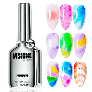 Гель Vishine Blooming 16 мл Ефект розтікання для мармурового манікюру - Фото 1