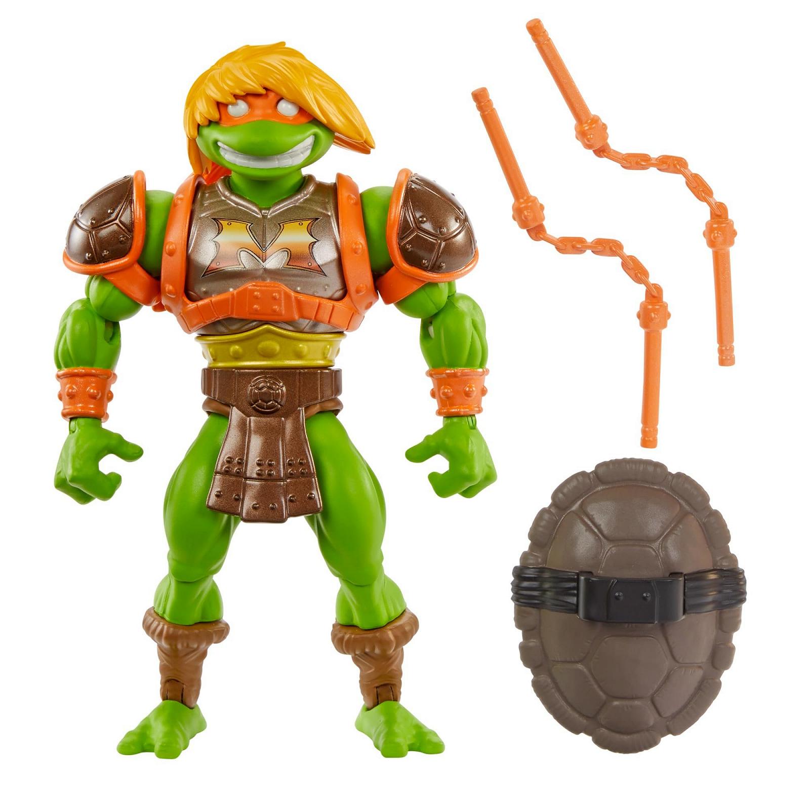 Фігурка Masters of the Universe Motu Origins Turtles of Grayskull Мікеланджело, фото №1