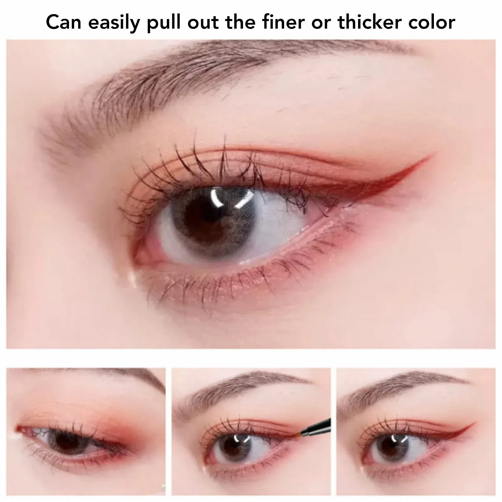 Підводка для очей Рідка 1Різнобарвна Матова Стійка Водостійка, фото №4 Підводка для очей Рідка 1Різнобарвна Матова Стійка Водостійка, фото №4