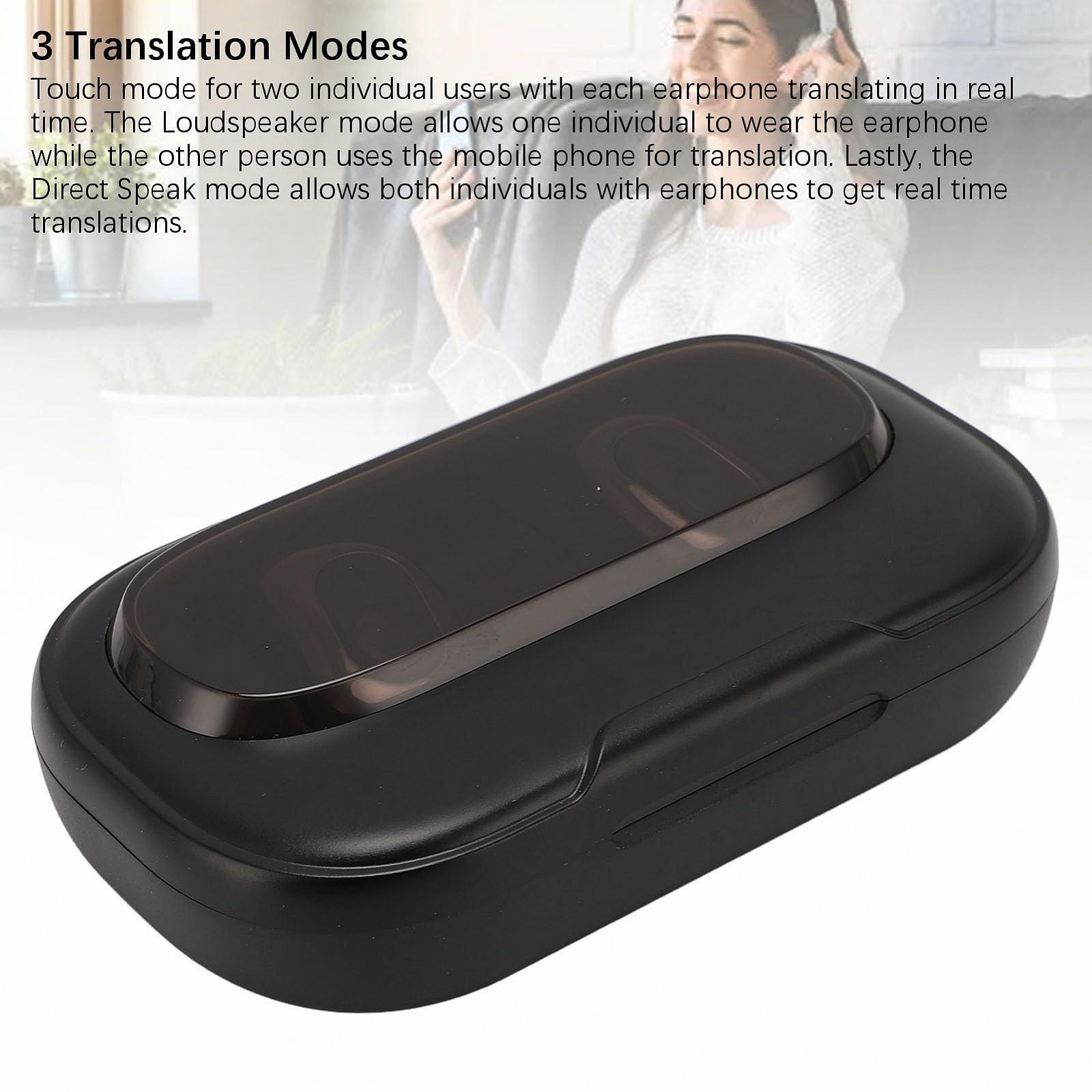 Бездротові Навушники для Перекладу Black, фото №5