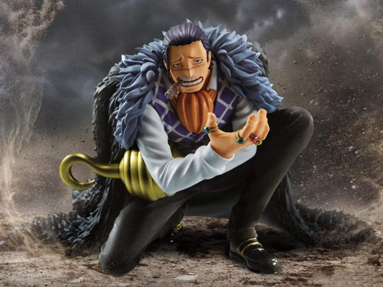 Фігурка Крокодил Banpresto One Piece Battle Record Collection 8 см, різнокольорова, фото №3