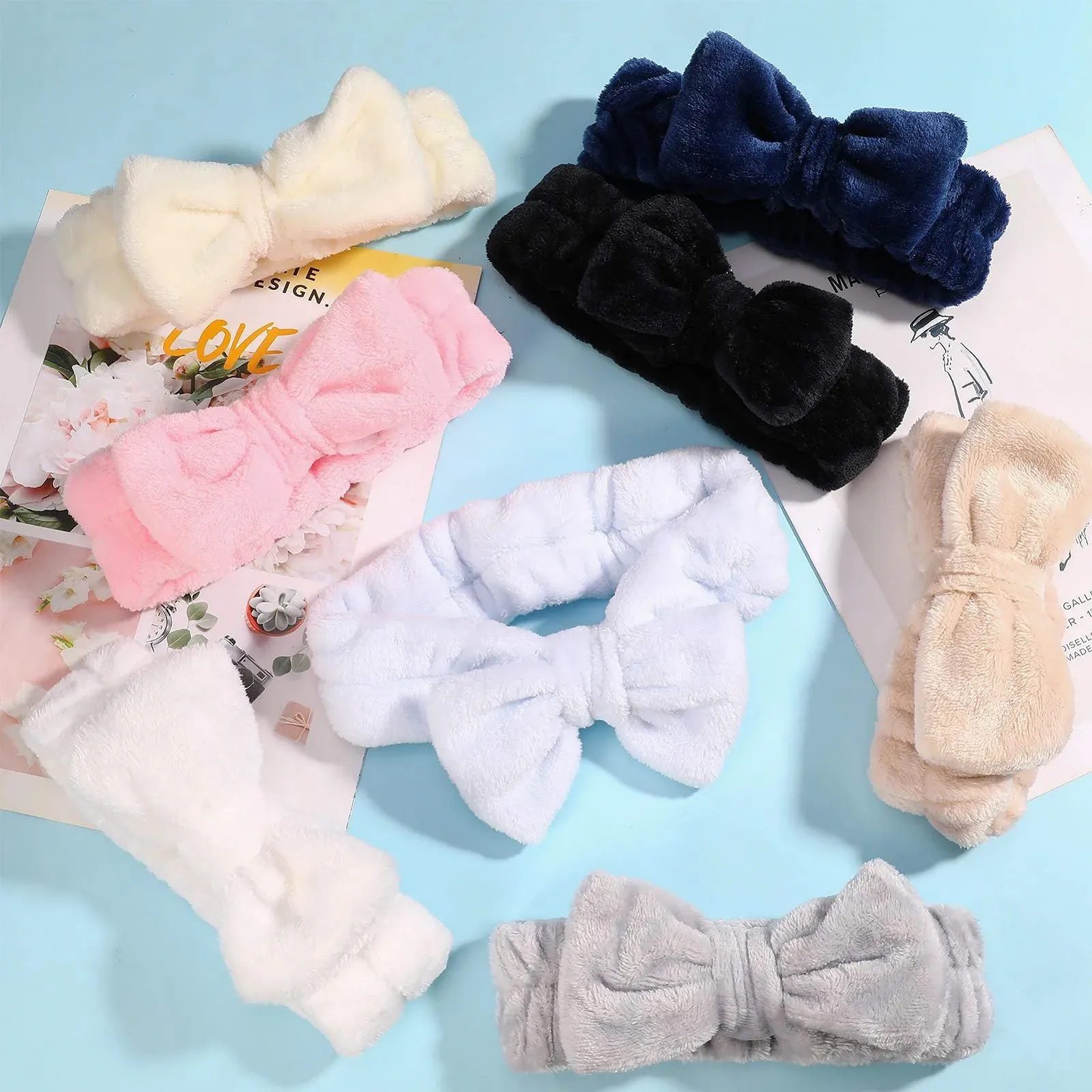 Повязка на голову Бант Spa, фото №7 Повязка на голову Бант Spa, фото №7