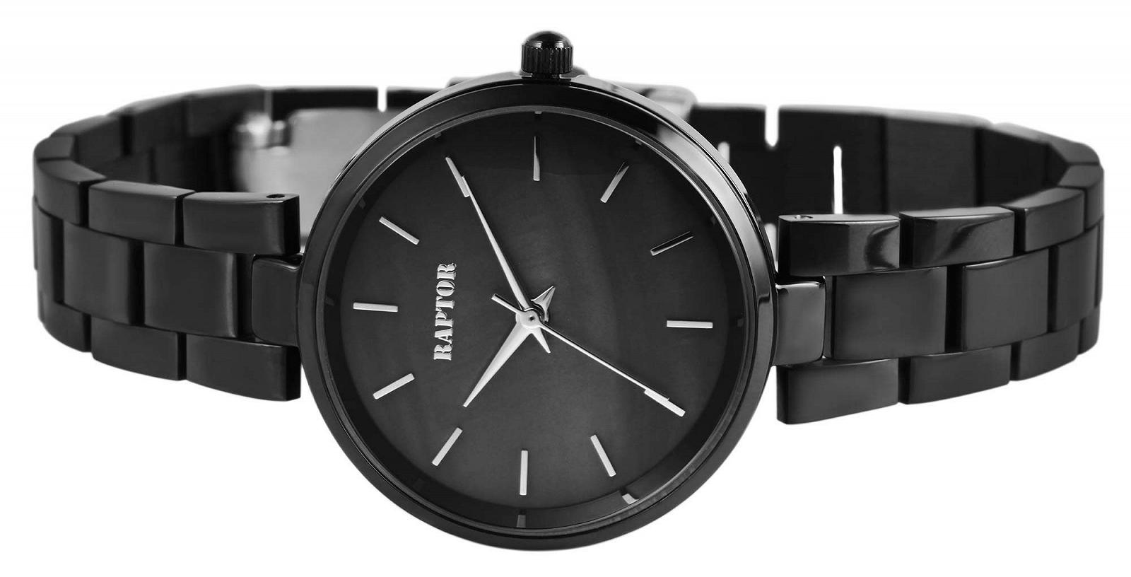 Жіночий годинник Браслет Raptor Pearl RA10182, нержавіюча сталь, перламутровий, аналоговий, кварцовий, фото №2 Жіночий годинник Браслет Raptor Pearl RA10182, нержавіюча сталь, перламутровий, аналоговий, кварцовий, фото №2