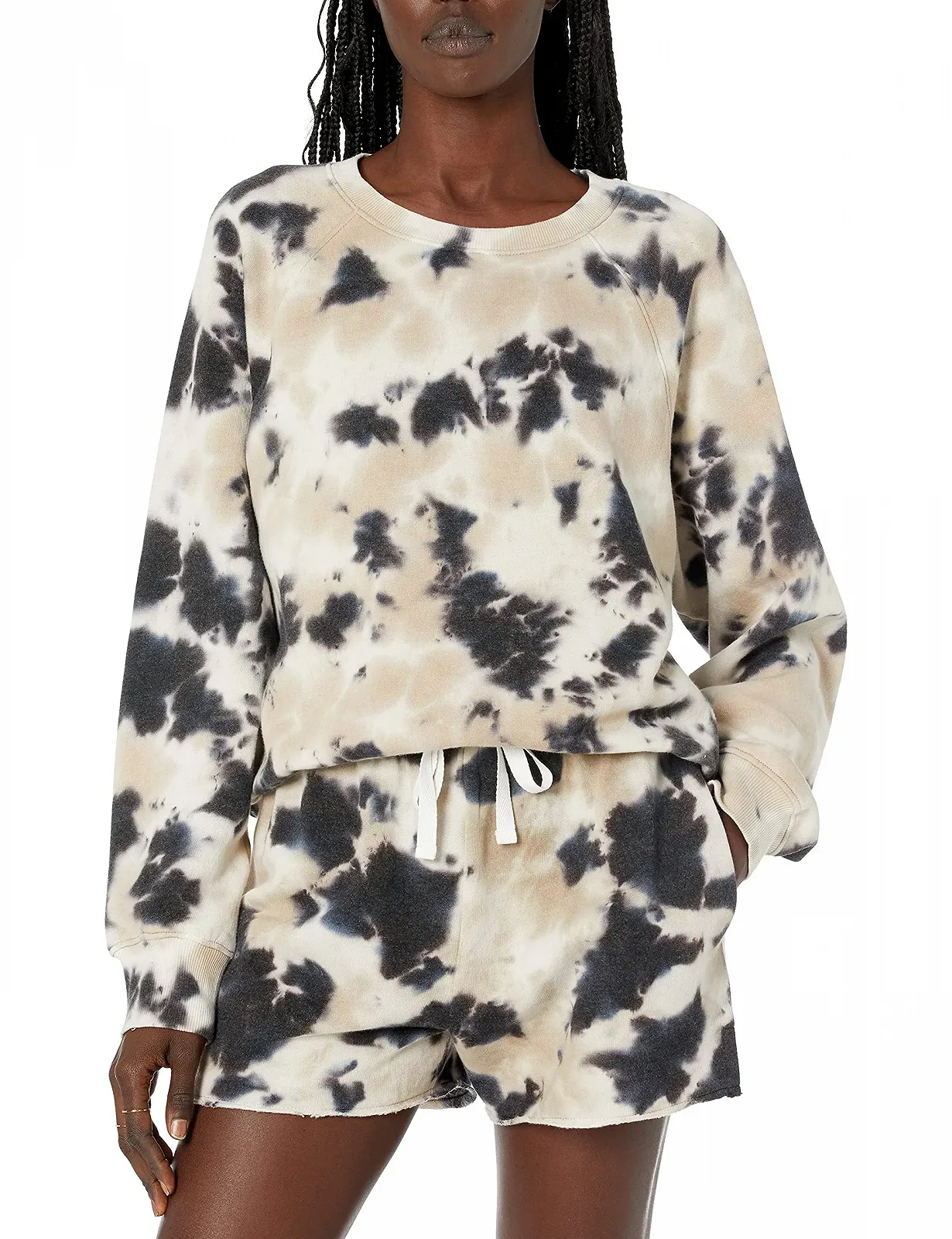 Женский флисовый свитшот с длинными рукавами реглан Caroline The Drop Amazon Brand, фото №1 Женский флисовый свитшот с длинными рукавами реглан Caroline The Drop Amazon Brand, фото №1